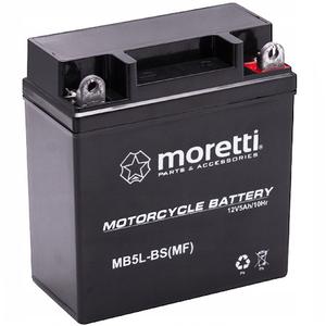 Gel baterija brez vzdrževanja Moretti MB5L-BS, 12V 5Ah brez voltmetra
