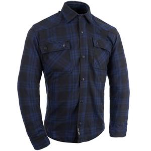 Moto majica Oxford Kickback 3.0 modra