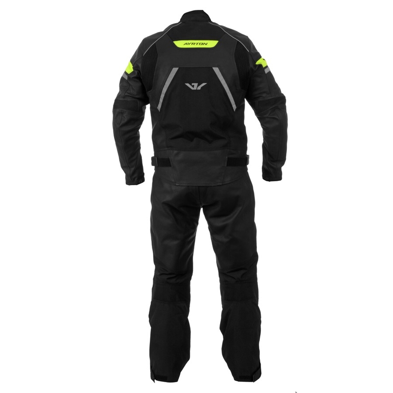 Ayrton Optimus črno-fluo rumeni moški kombinezoni razprodaja