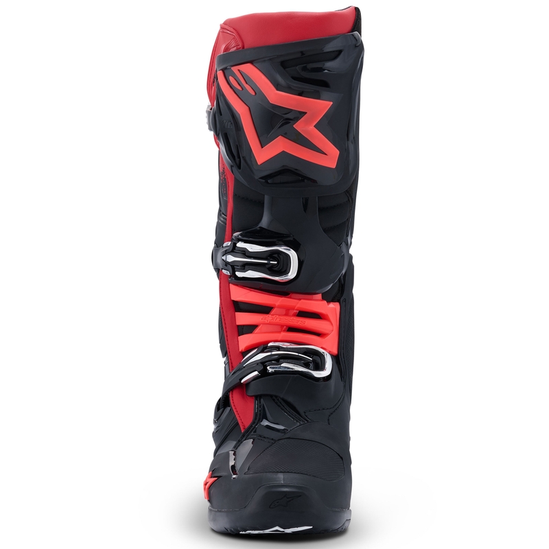 Moto škornji Alpinestars Tech 10 črno-rdeči