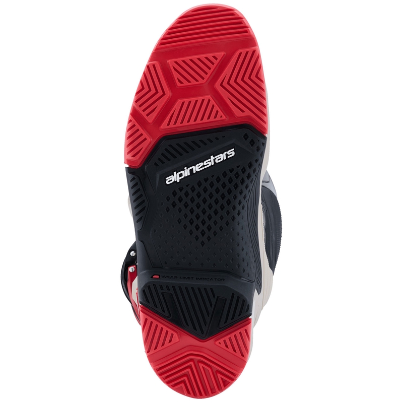 Moto škornji Alpinestars Tech 7 Enduro črno-svetlo sivo-rdeči
