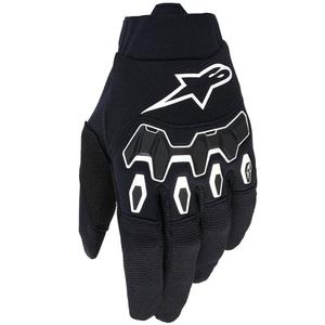 Motokros rokavice Alpinestars Full Bore V2 črno-bele