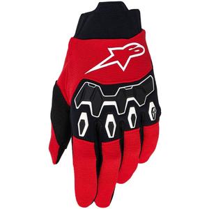 Motokros rokavice Alpinestars Full Bore V2 rdeče-črno-bele