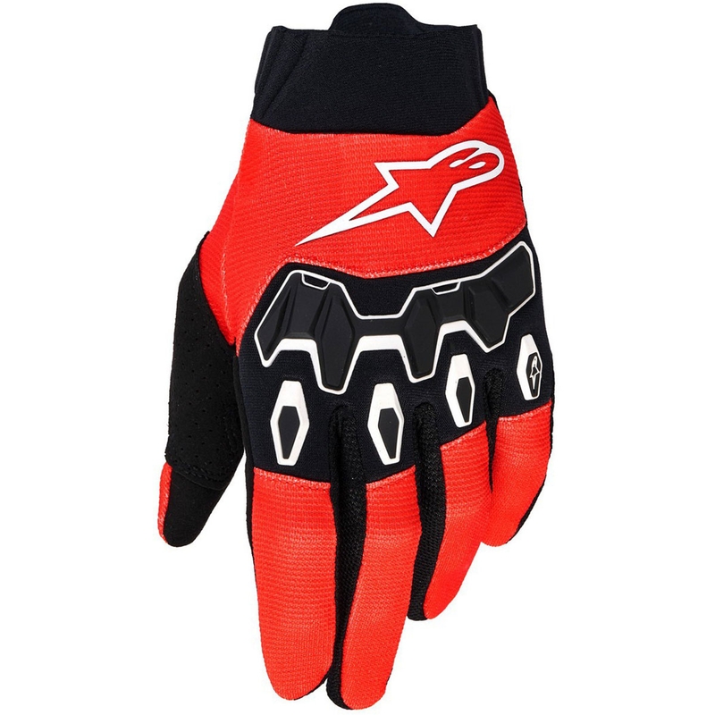 Rokavice za motokros Alpinestars Full Bore V2 oranžno-črne