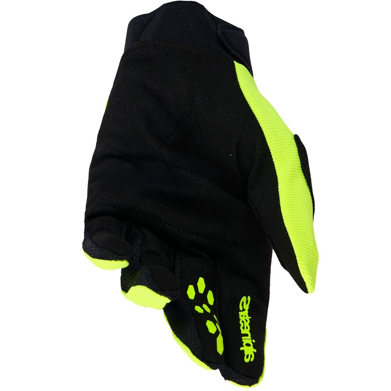 Motokros rokavice Alpinestars Full Bore V2 fluo rumeno-črne