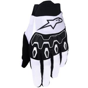 Motokros rokavice Alpinestars Full Bore V2 svetlo sivo-črne