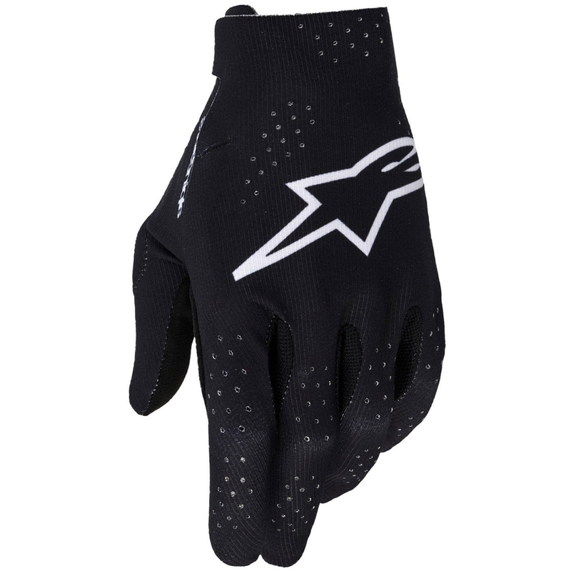 Motokros rokavice Alpinestars Supertech MX črno-bele