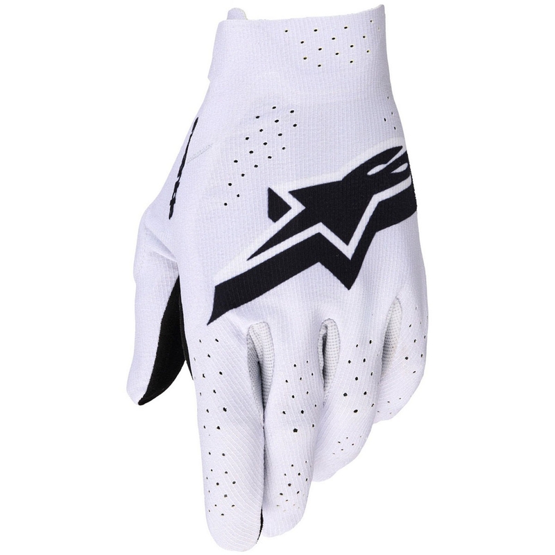 Rokavice za motokros Alpinestars Supertech MX svetlo lila-črne