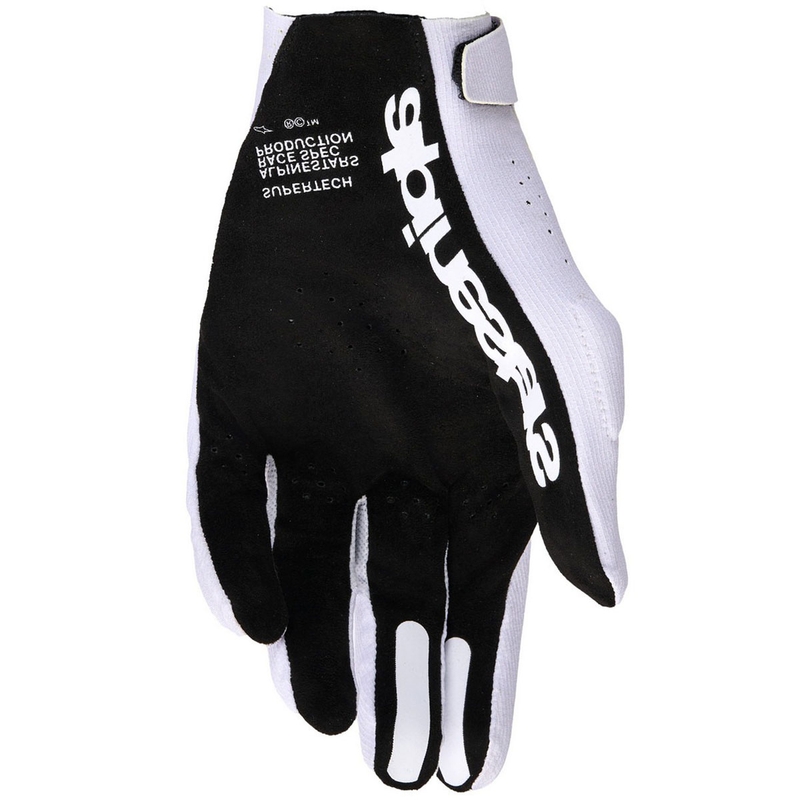 Rokavice za motokros Alpinestars Supertech MX svetlo lila-črne