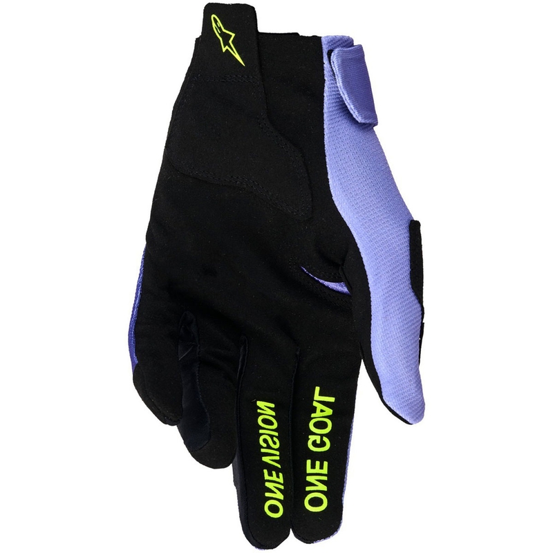 Motokros rokavice Alpinestars Radar vijolično-fluo rumene