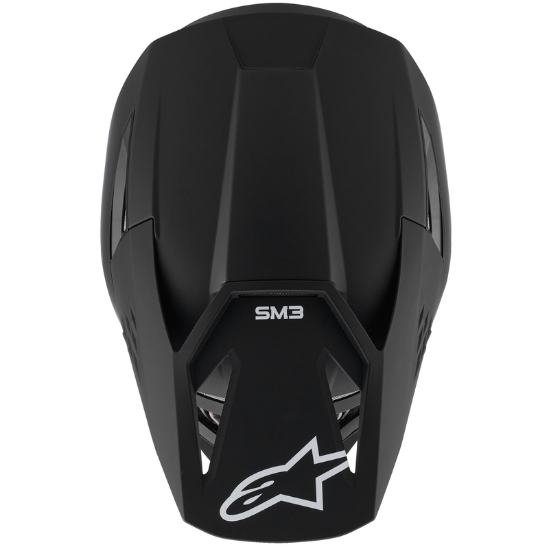 Čelada za motokros Alpinestars S-M3 Solid, mat črna