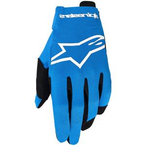 Rokavice za motokros Alpinestars Radar modro-bele