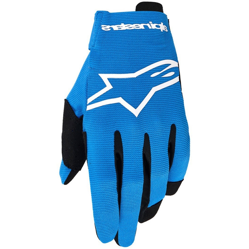 Rokavice za motokros Alpinestars Radar modro-bele