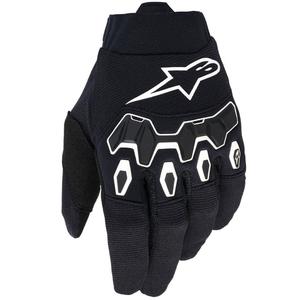Motokros rokavice Alpinestars Full Bore V2 Youth/Otroške črno-bele