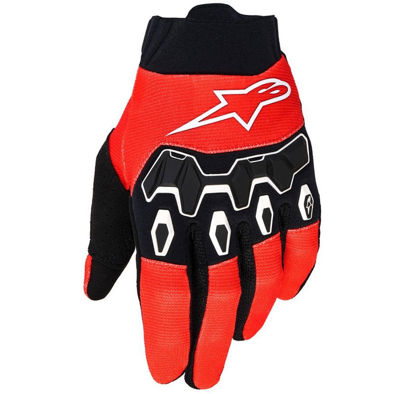 Rokavice za motokros Alpinestars Full Bore V2 Youth/Otroške rdeče-črno-bele