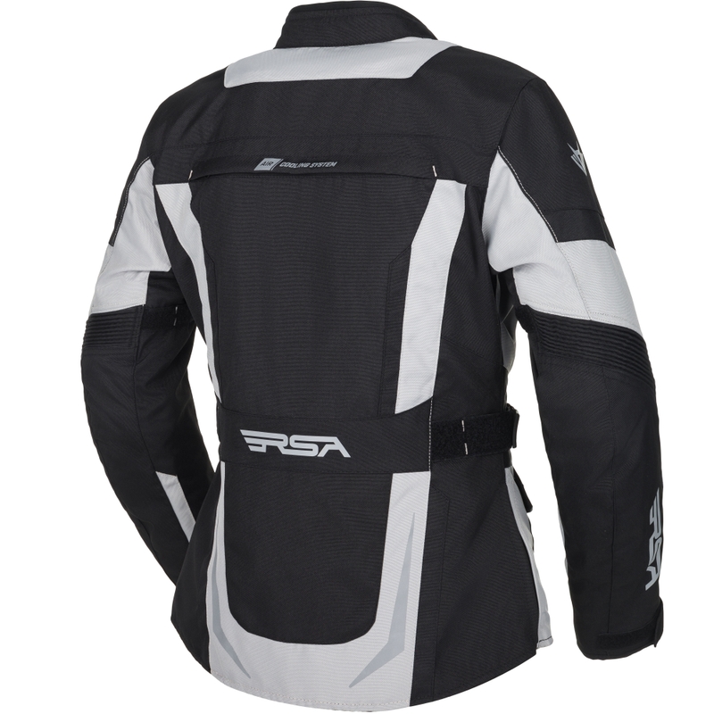 Ženska motoristična jakna RSA EXO 2 black-grey