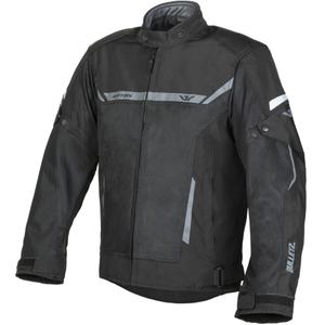 Moto jakna Ayrton Bullet II Flow črno-temno siva