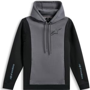 Alpinestars Ignite jopa s kapuco črno-siva