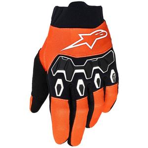 Rokavice za motokros Alpinestars Full Bore V2 Youth/Otroške, oranžno-belo-črno-modre