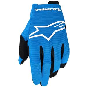 Otroške motokros rokavice Alpinestars Radar Youth modro-bele