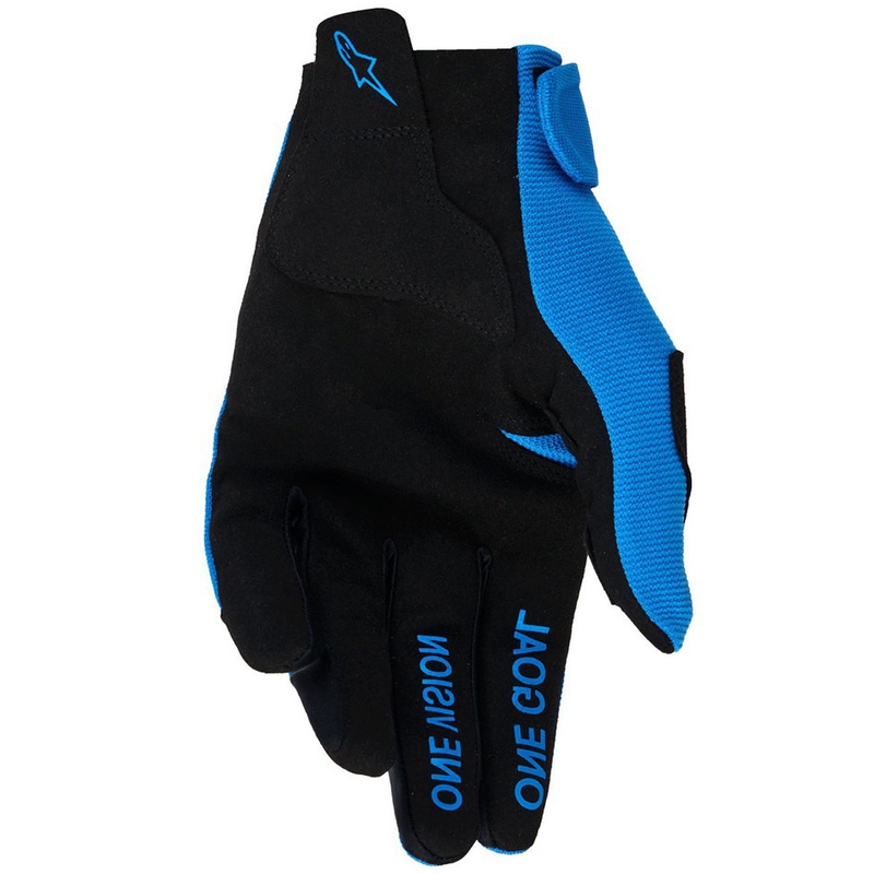 Otroške motokros rokavice Alpinestars Radar Youth modro-bele