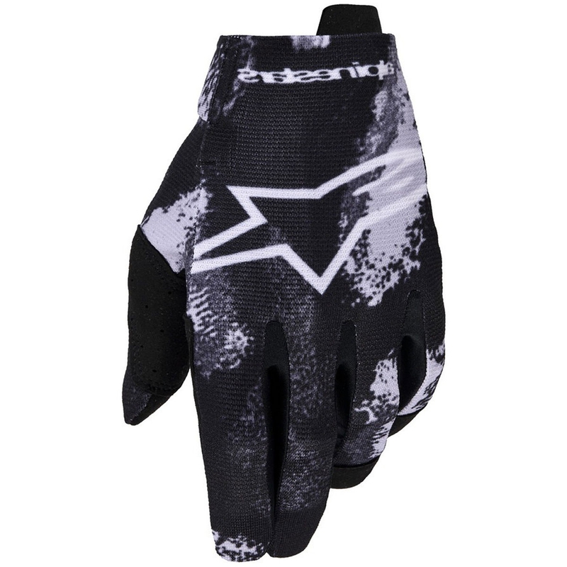 Otroške motokros rokavice Alpinestars Radar Youth sivo-kamuflažne