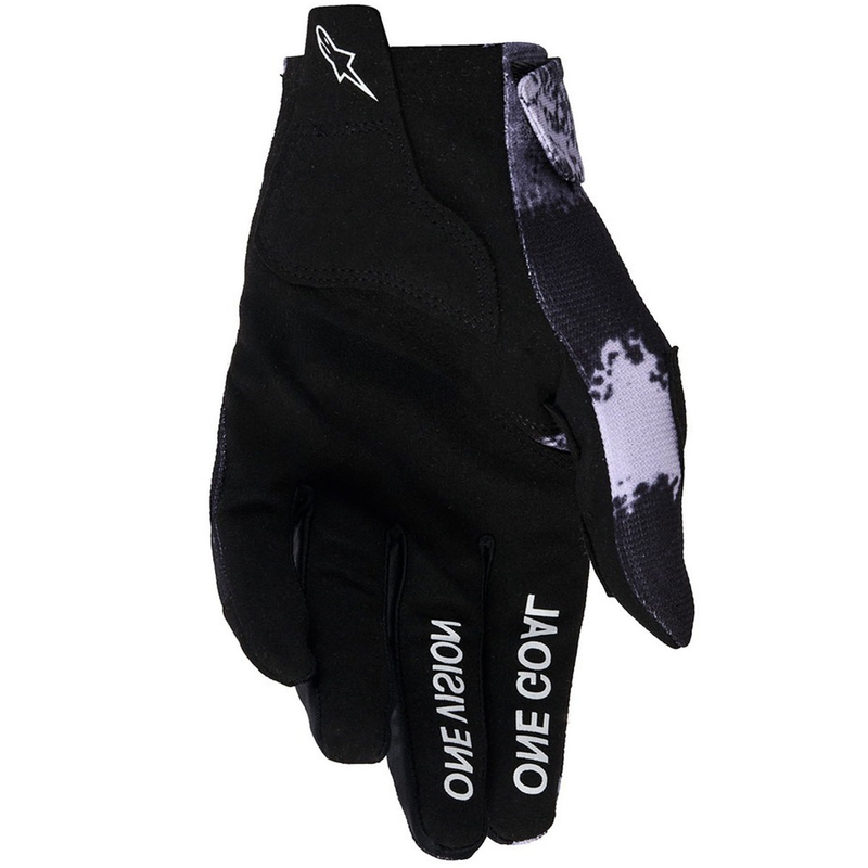 Otroške motokros rokavice Alpinestars Radar Youth sivo-kamuflažne