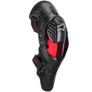 Ščitniki za kolena Alpinestars SX-1 Plasma črno-rdeče-sivi