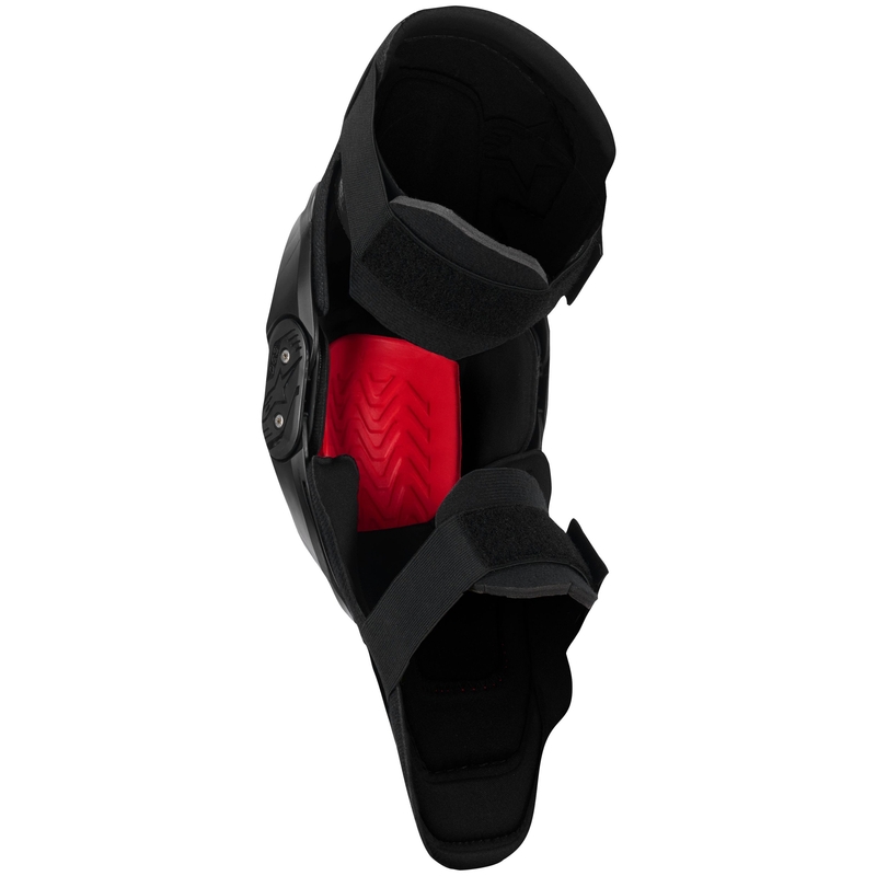 Ščitniki za kolena Alpinestars SX-1 Plasma črno-rdeče-sivi