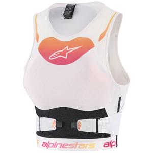 Ščitnik za telo Alpinestars Stella Plasma za ženske, bela-gradientna