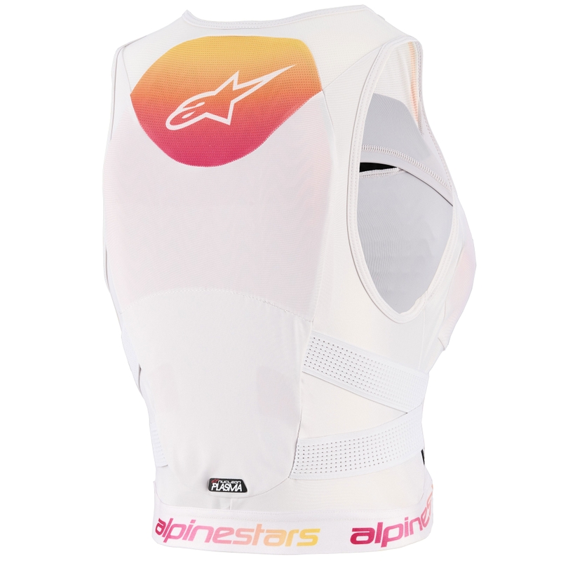 Ščitnik za telo Alpinestars Stella Plasma za ženske, bela-gradientna