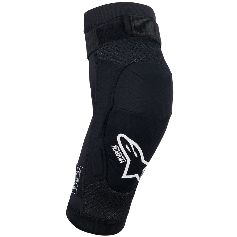 Ščitniki za kolena Alpinestars Bionic Plasma Youth črno-rdeče-beli