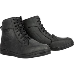 Motoristični škornji OXFORD KICKBACK DRY2DRY™ črne barve