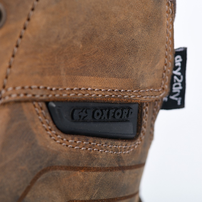 Motoristični škornji OXFORD KICKBACK DRY2DRY™ rjavi