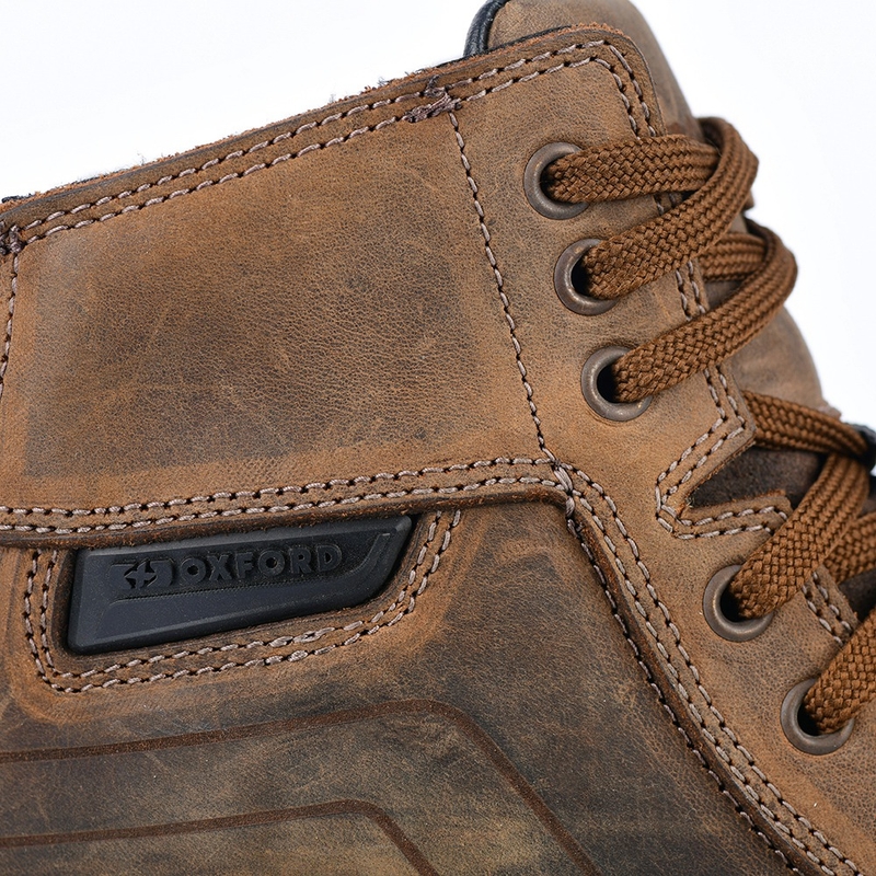 Motoristični škornji OXFORD KICKBACK DRY2DRY™ rjavi