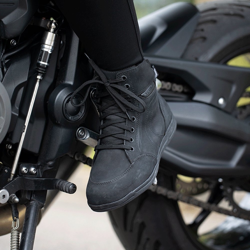 Ženski motoristični škornji OXFORD KICKBACK DRY2DRY™ črni