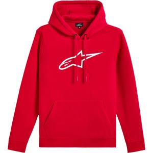 Alpinestars Ageless pulover s kapuco 3 rdeče-bel