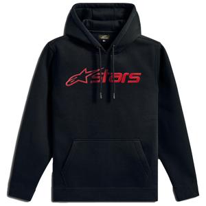 Alpinestars Blaze jopa s kapuco 3 črno-rdeča