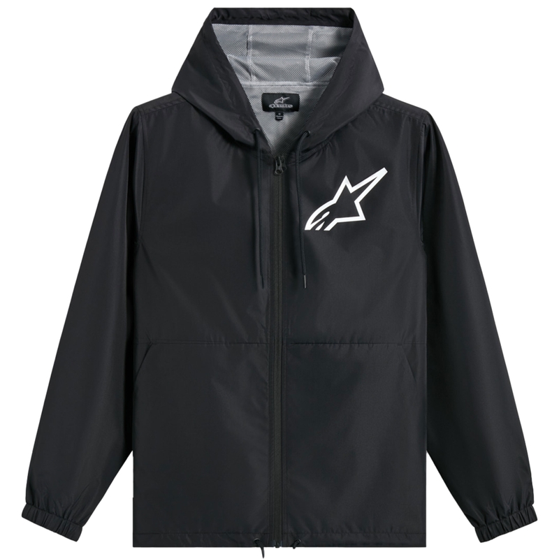 Vetrovka Alpinestars Speeder Chromium črno-bela