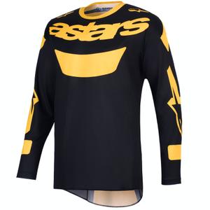 Motokros dres Alpinestars Racer Riway rumeno-črn