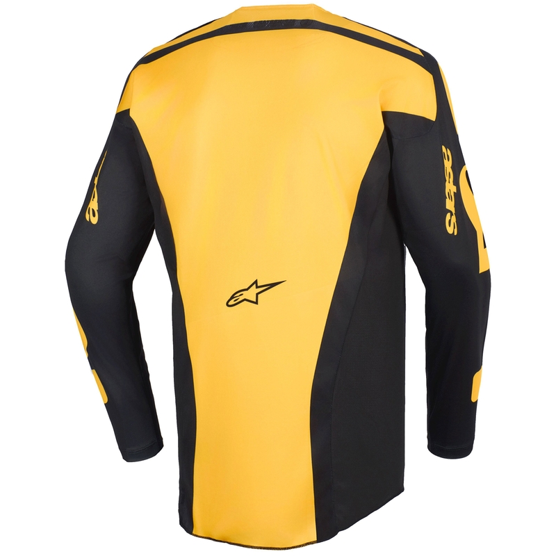 Motokros dres Alpinestars Racer Riway rumeno-črn