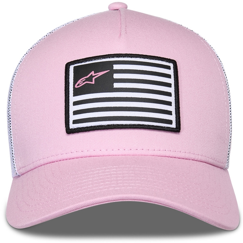 Alpinestars Flag Snap kapa roza-bela