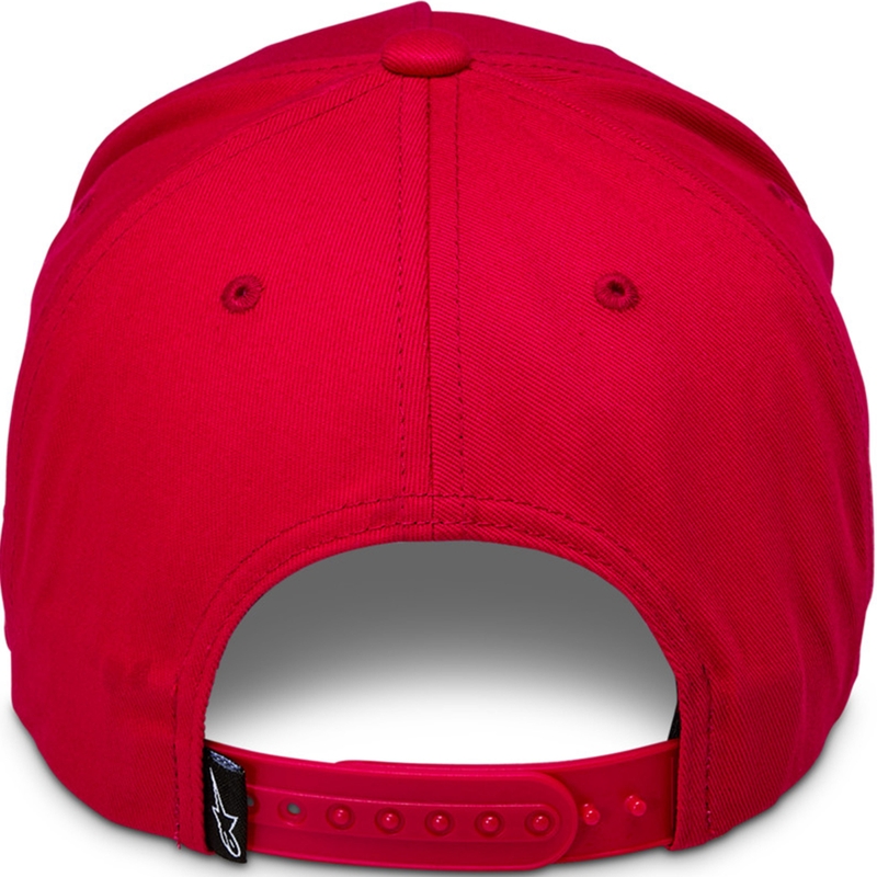 Kapa Alpinestars Ride Comp Snapback rdeče-belo-črna