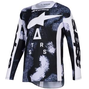 Motokros dres Alpinestars Racer Lahnd sivo-kamuflažne barve