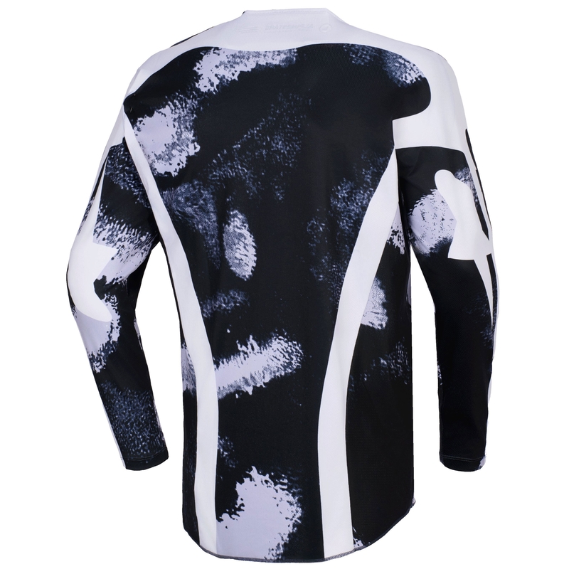 Motokros dres Alpinestars Racer Lahnd sivo-kamuflažne barve