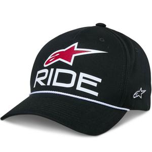 Kapa Alpinestars Ride Comp Snapback črno-belo-rdeča