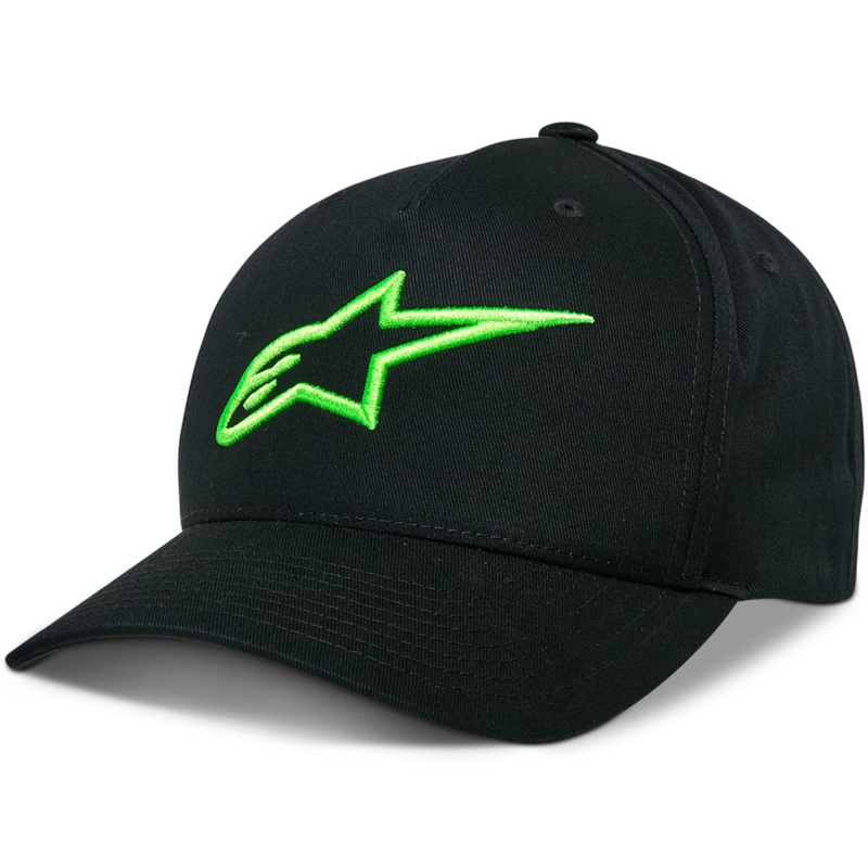 Kapa Alpinestars Ageless Snapback črno-zelena