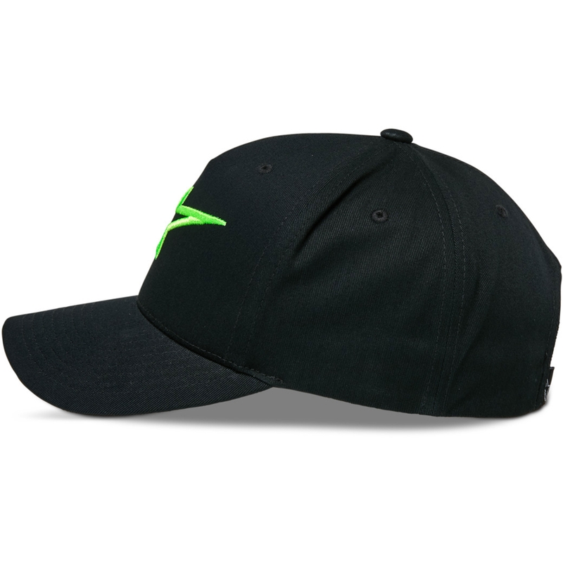 Kapa Alpinestars Ageless Snapback črno-zelena