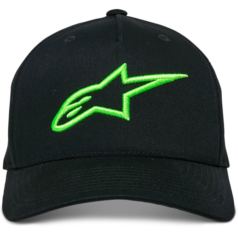 Kapa Alpinestars Ageless Snapback črno-zelena