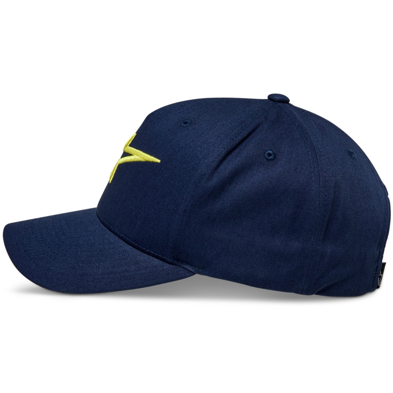 Alpinestars Ageless Snapback kapa modro-fluo rumena